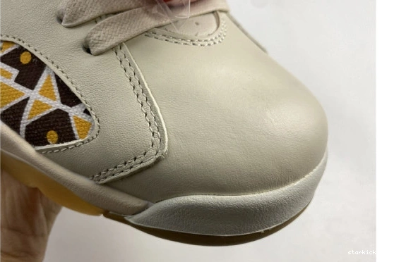 Retro Sail CZ4152-100 (2020) Quai54 Air 6 CZ4152-100 Brown Jordan 1102